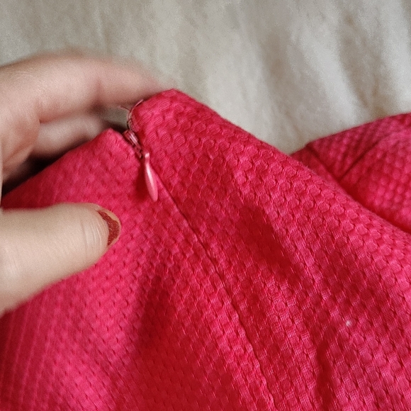 Alex Marie Pink Textured Dress - Picture 5 of 5